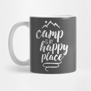 camp is my happy place Mug